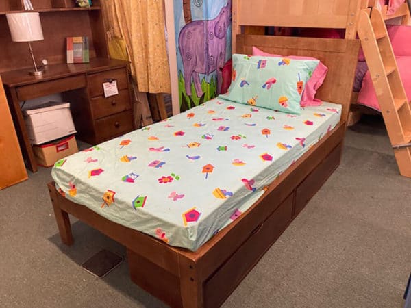 pinecrest twin bed clearance model